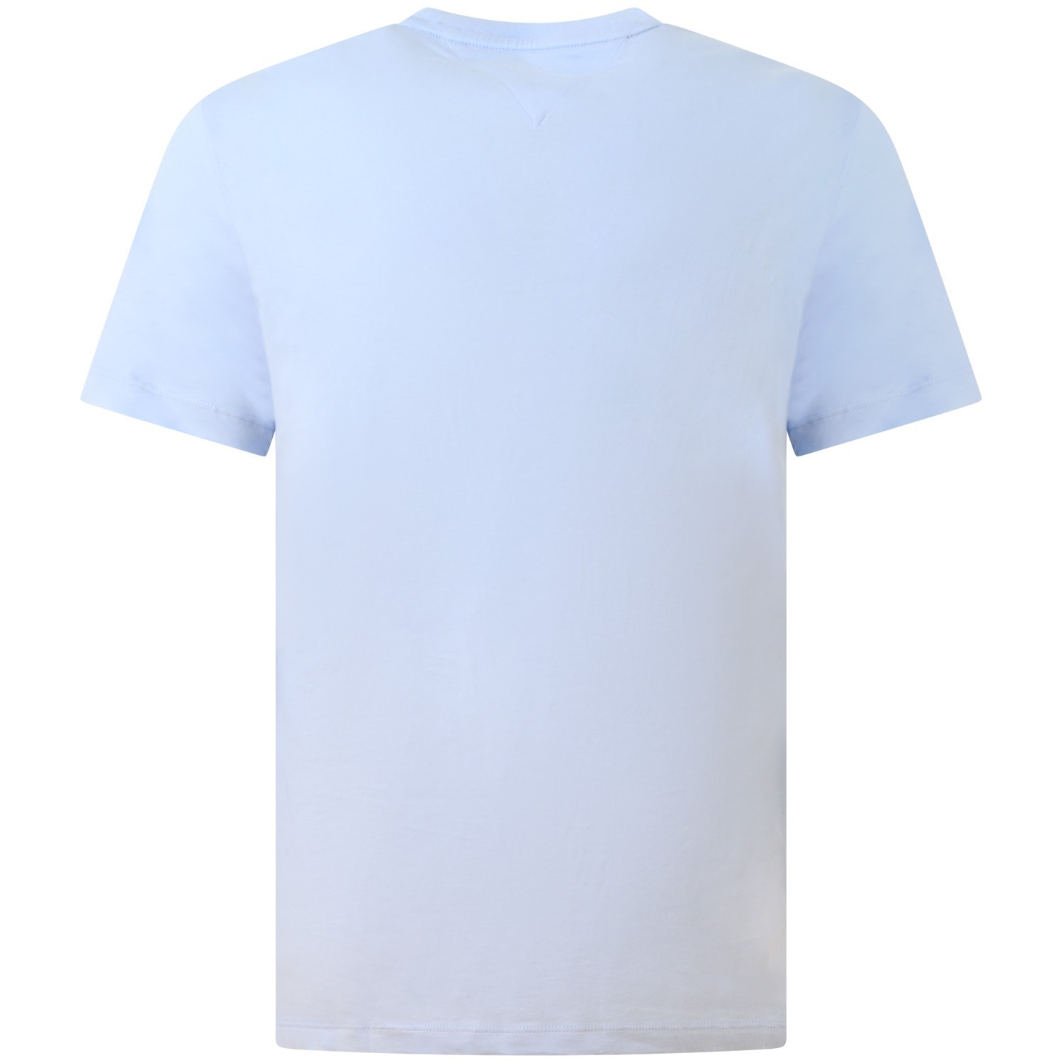 T-shirt celeste per uomo 2