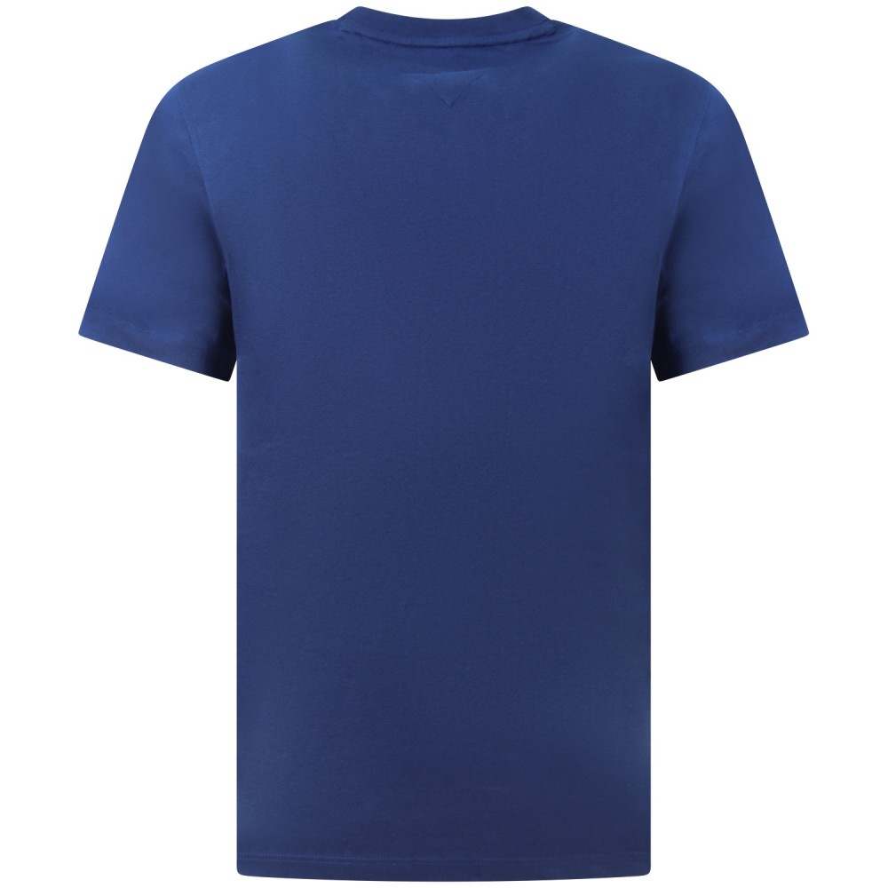 T-shirt blu per uomo