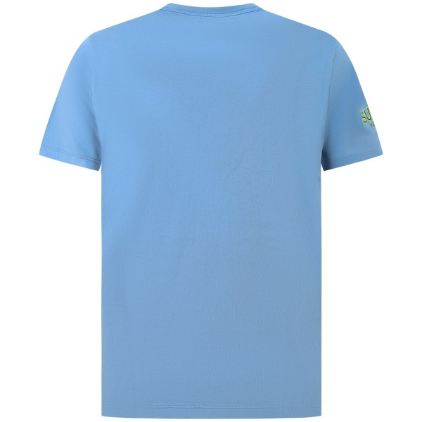 T-shirt celeste per uomo