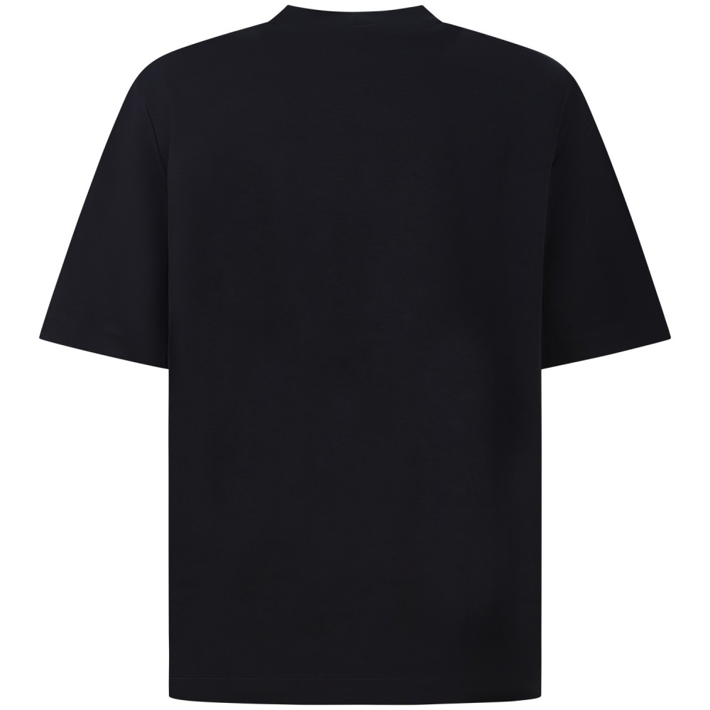 T-shirt nera per uomo