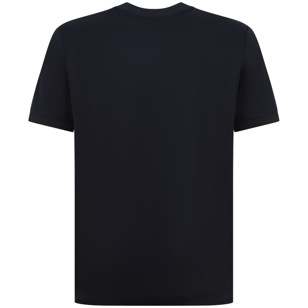 T-shirt nera per uomo