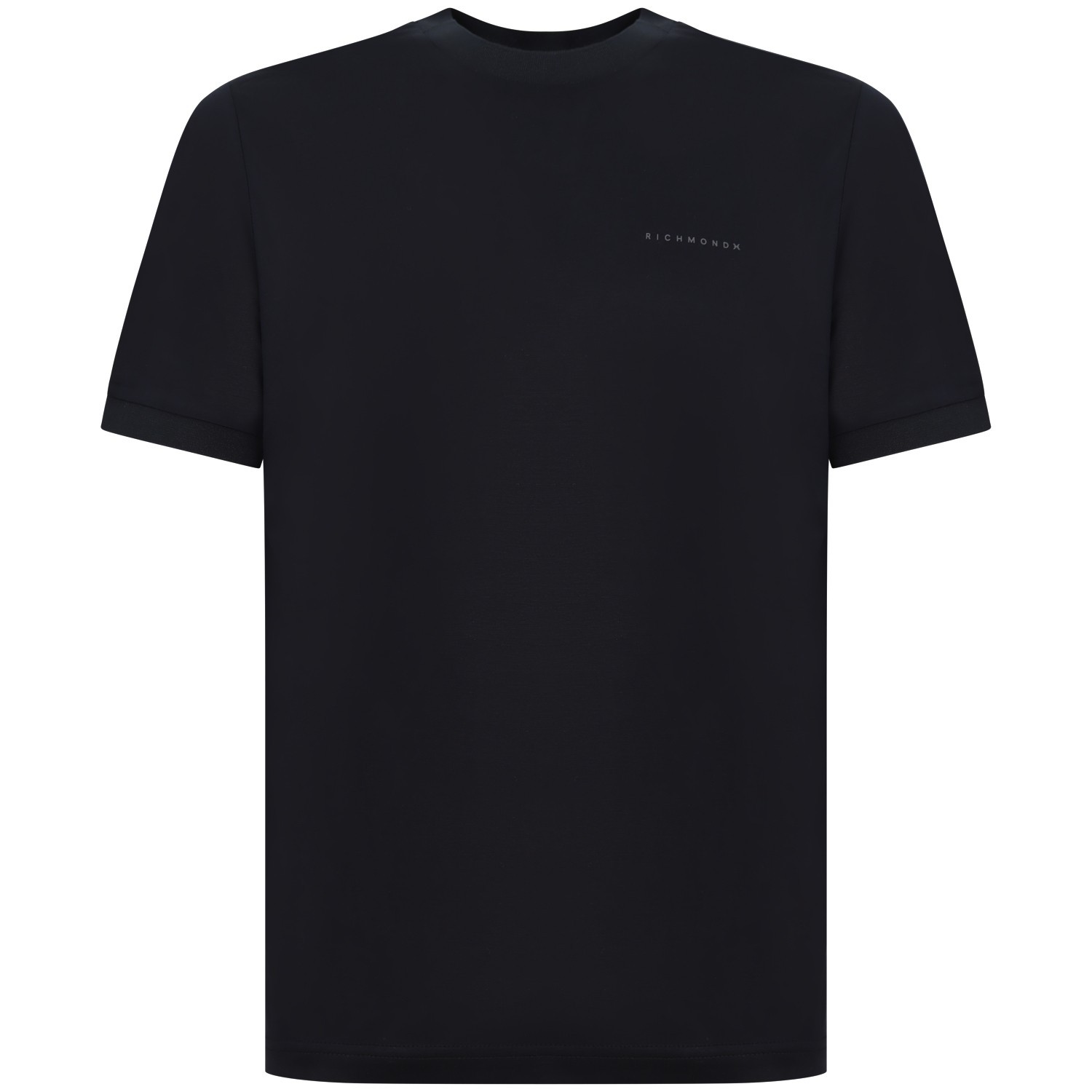 T-shirt nera per uomo 2