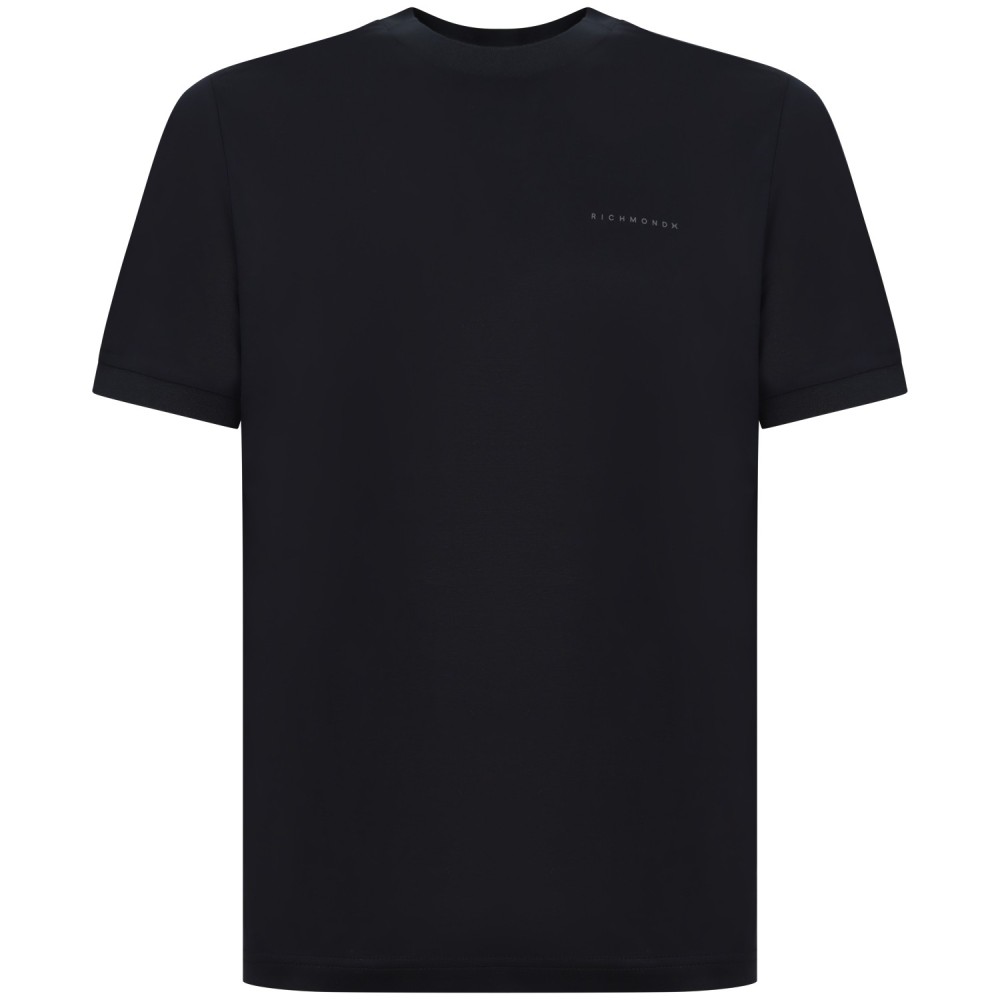 T-shirt nera per uomo