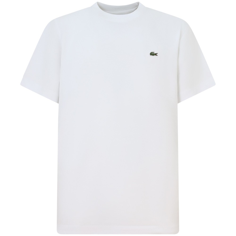 T-shirt bianca over per uomo