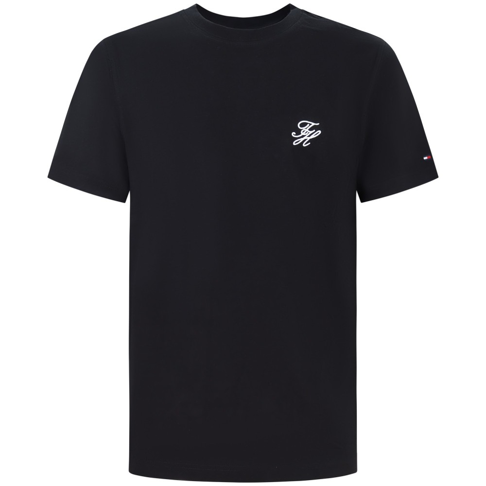 T-shirt nera per uomo