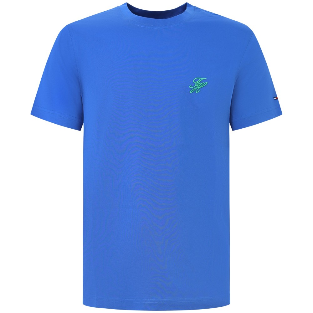 T-shirt azzurra per uomo