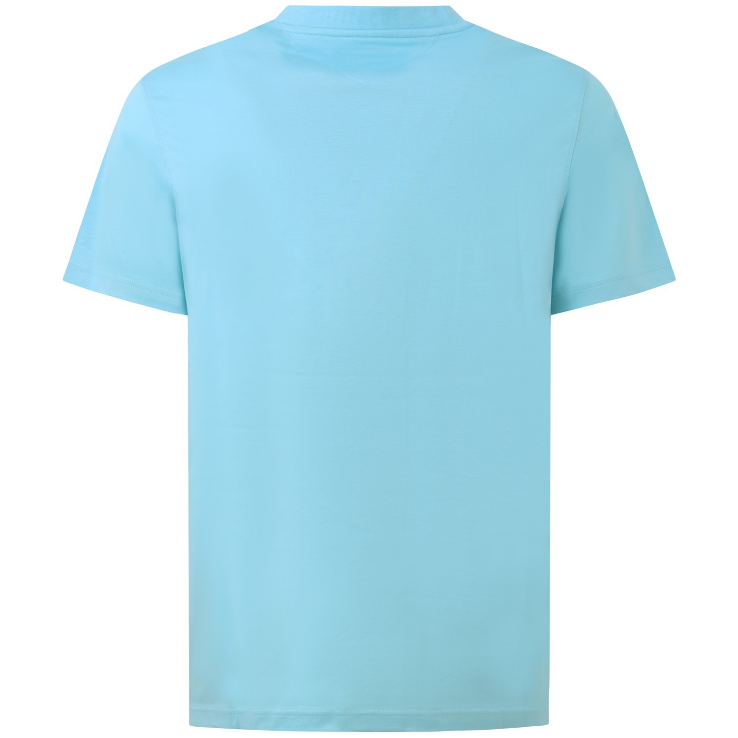 T-shirt verde acqua per uomo 2