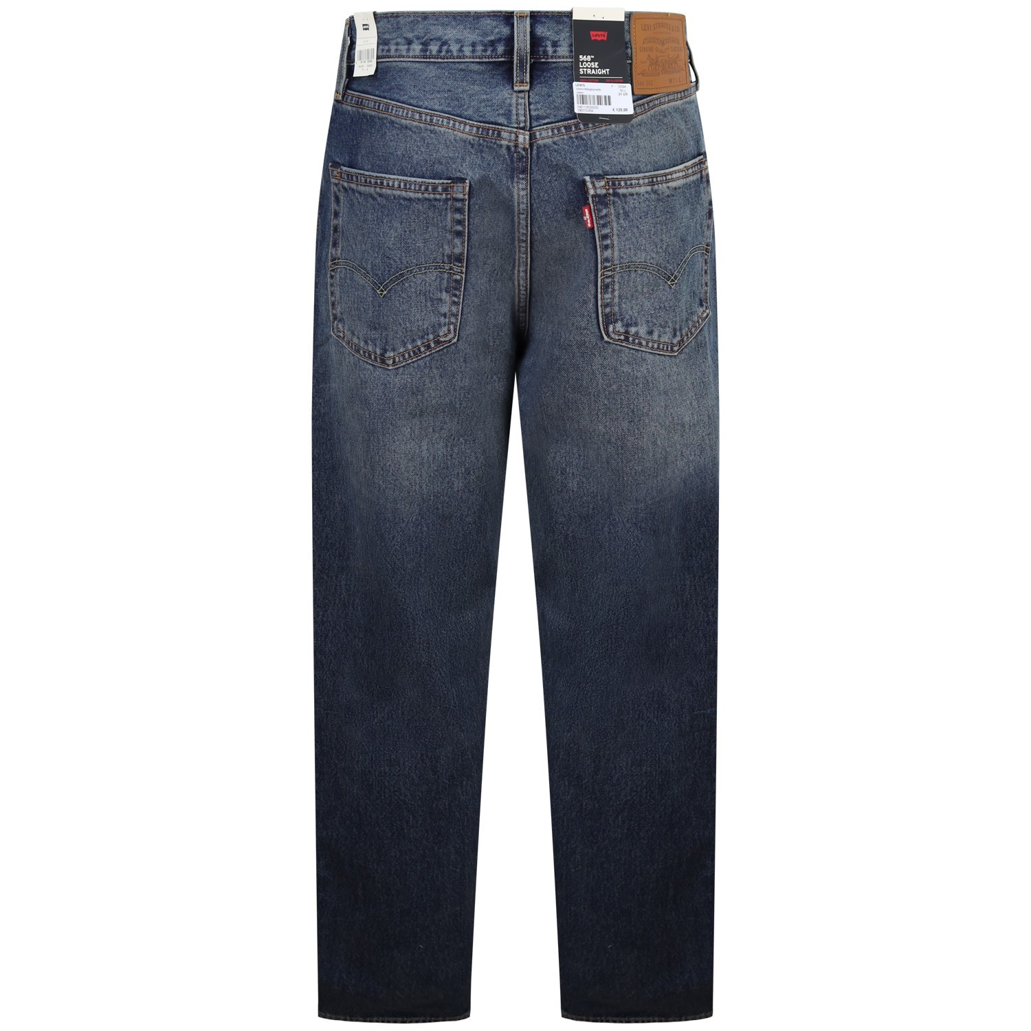 Jeans blu per uomo 2