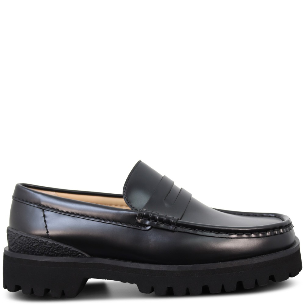 Mocassino nero per uomo