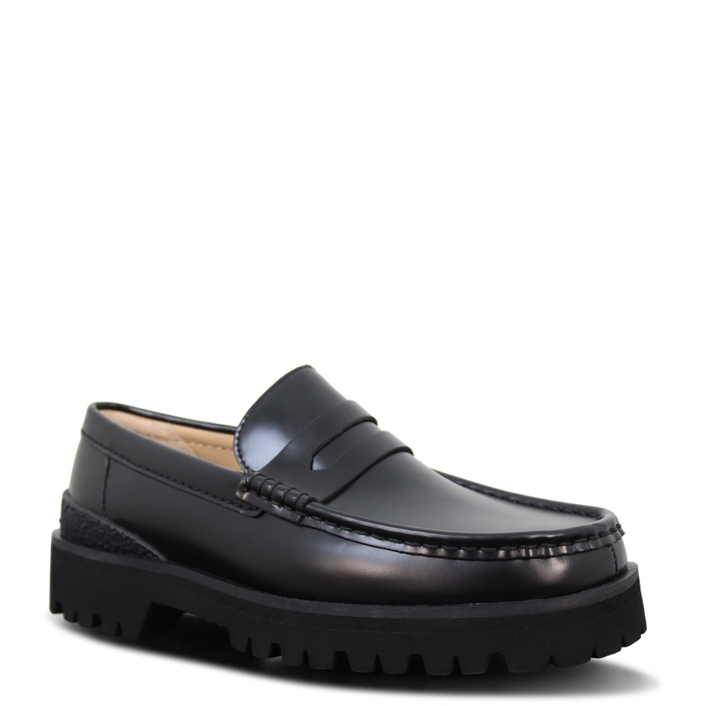 Mocassino nero da uomo