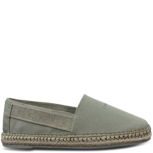 Espadrillas verde  da uomo