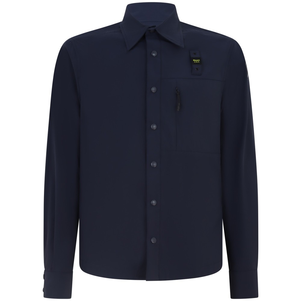 Giubbotto blu per uomo