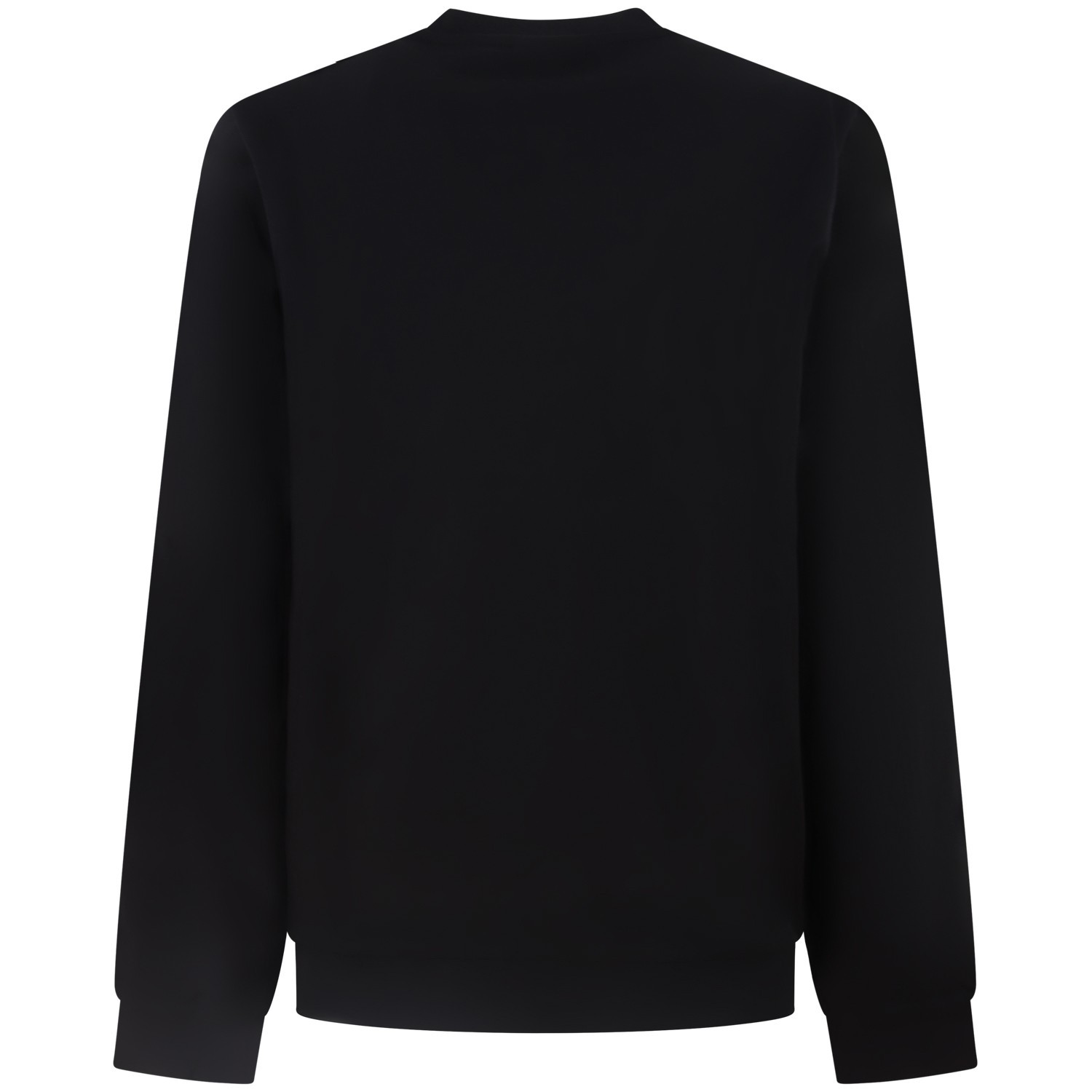 Felpa nera per uomo