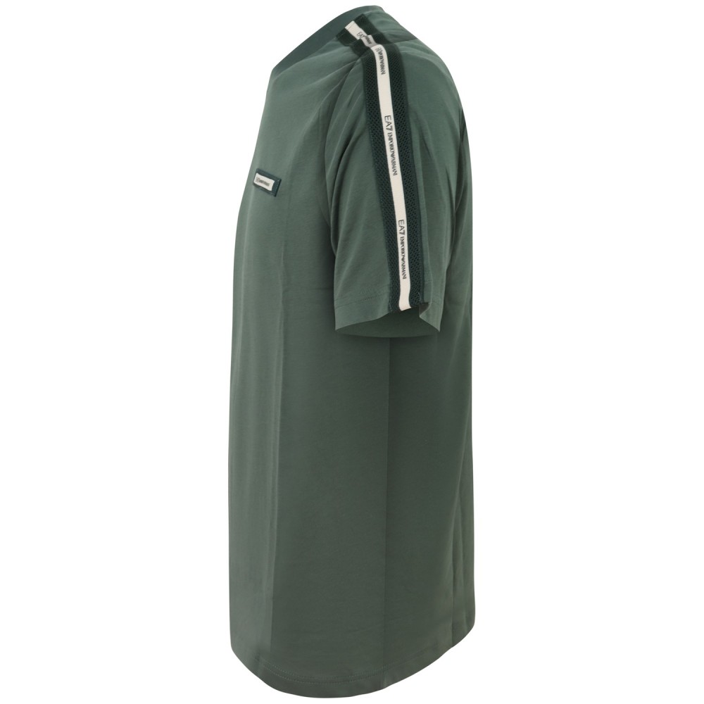 T-shirt verde per uomo