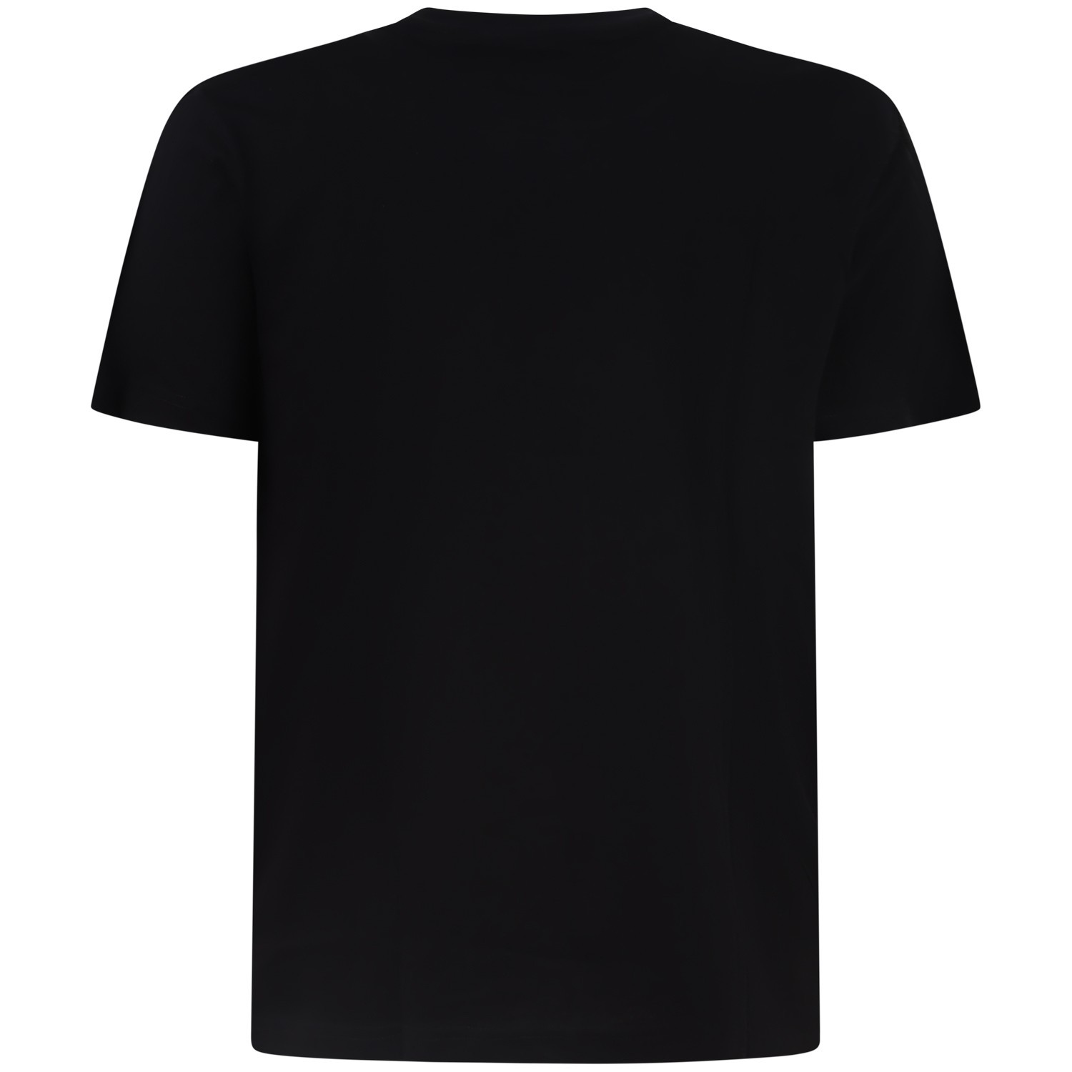 T-shirt nera per uomo 2