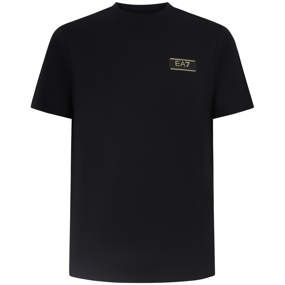 T-shirt nera per uomo