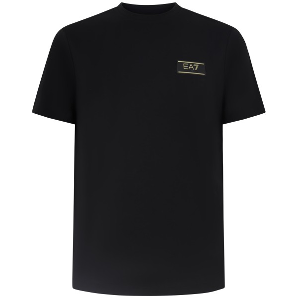 T-shirt nera per uomo