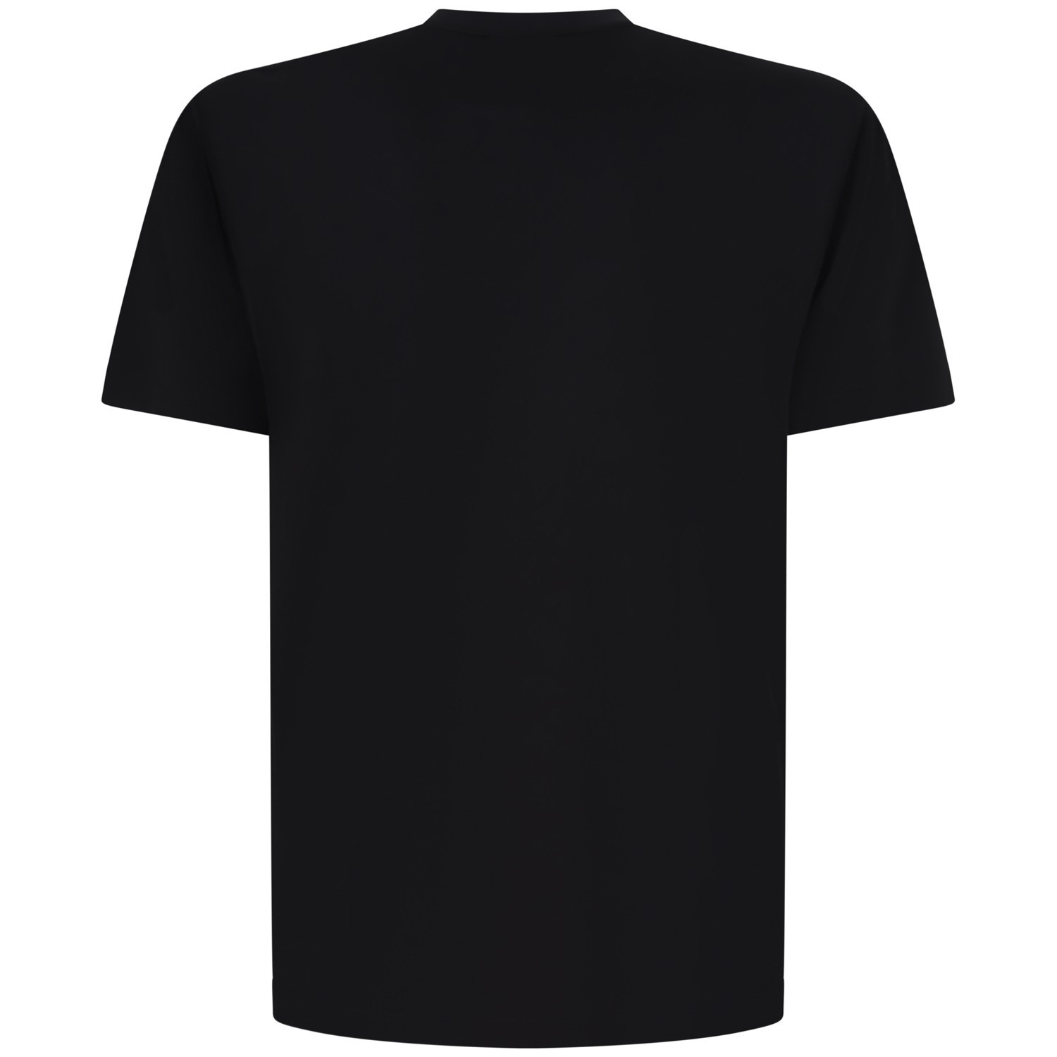 T-shirt nera per uomo 2