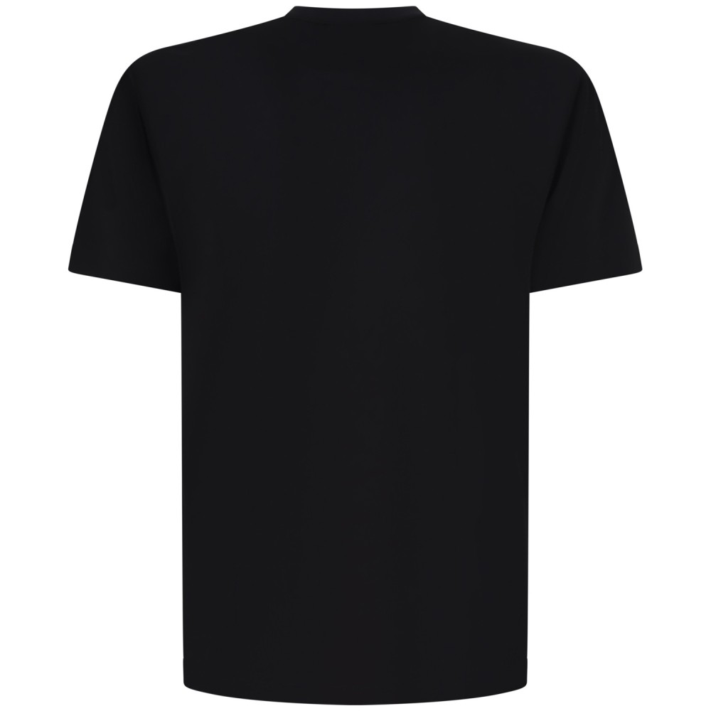 T-shirt nera per uomo
