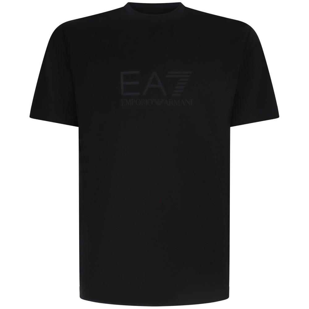 T-shirt nera per uomo