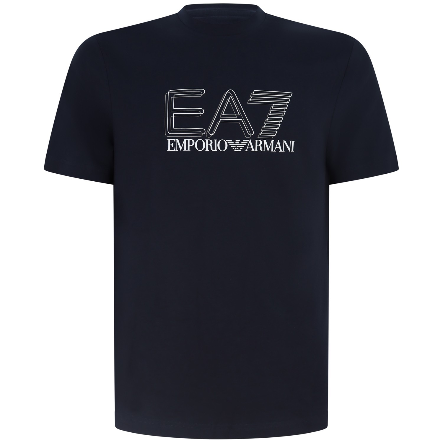 T-shirt blu per uomo