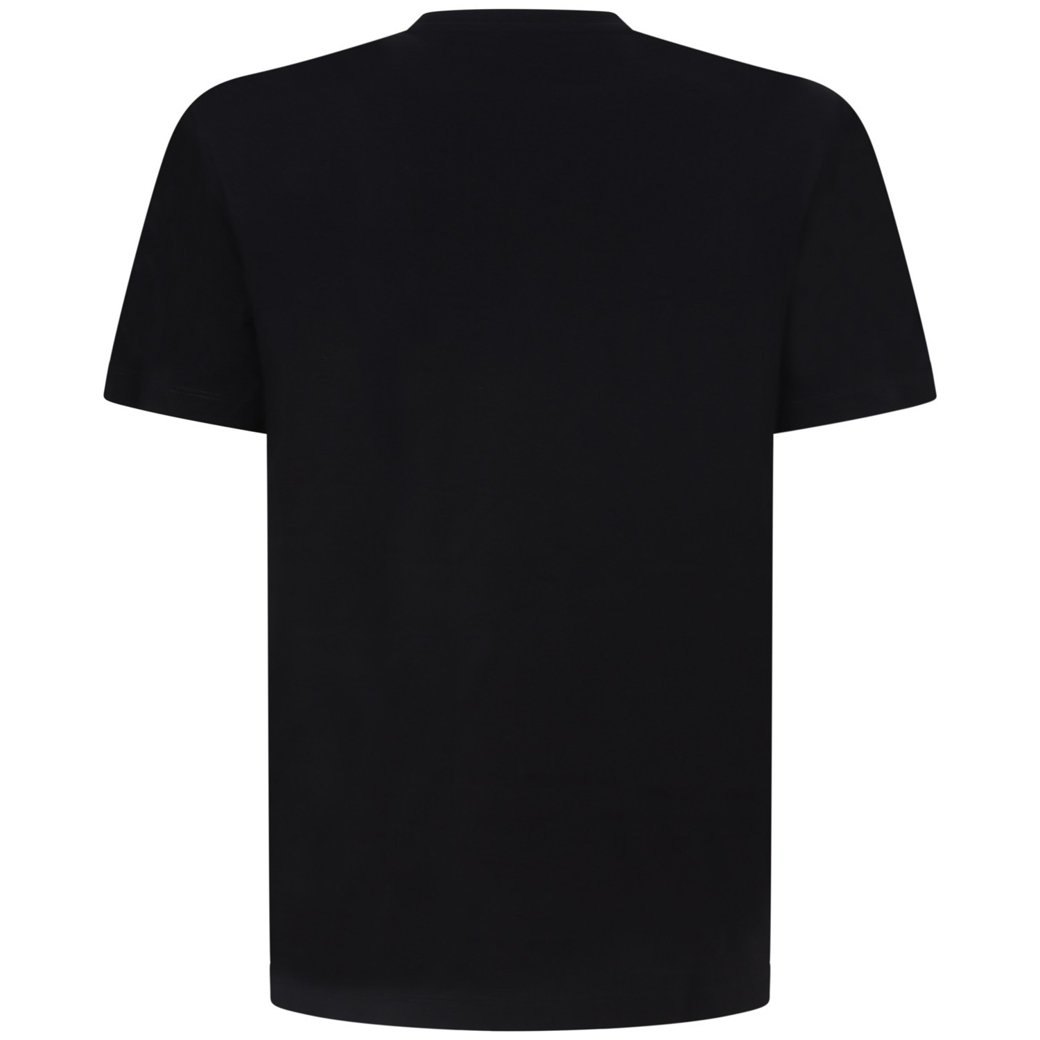 T-shirt nera per uomo 2