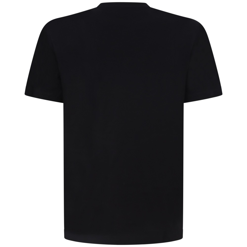 T-shirt nera per uomo
