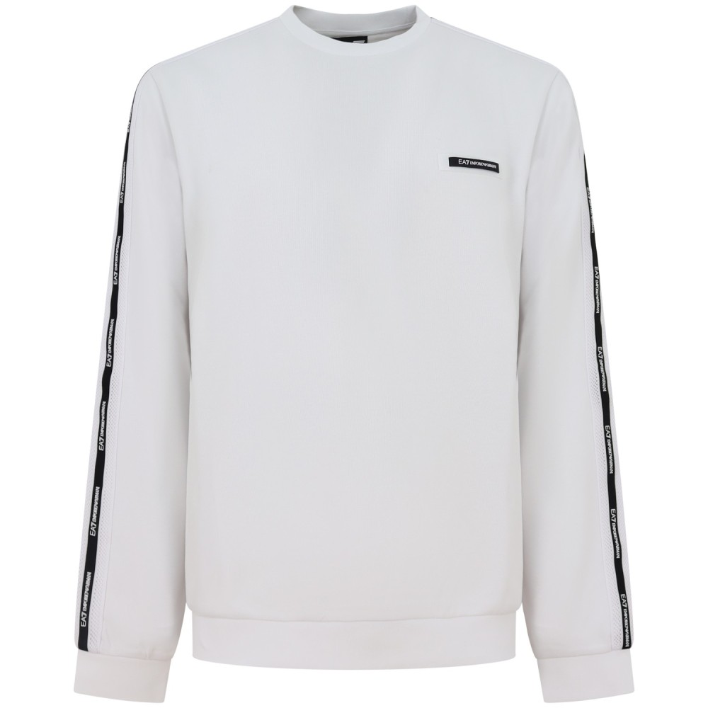 Felpa bianca per uomo