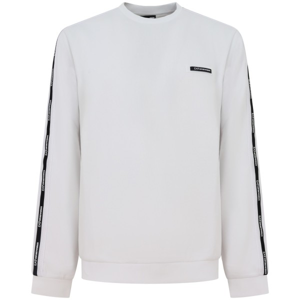 Felpa bianca per uomo