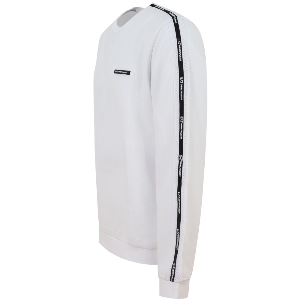 Felpa bianca per uomo