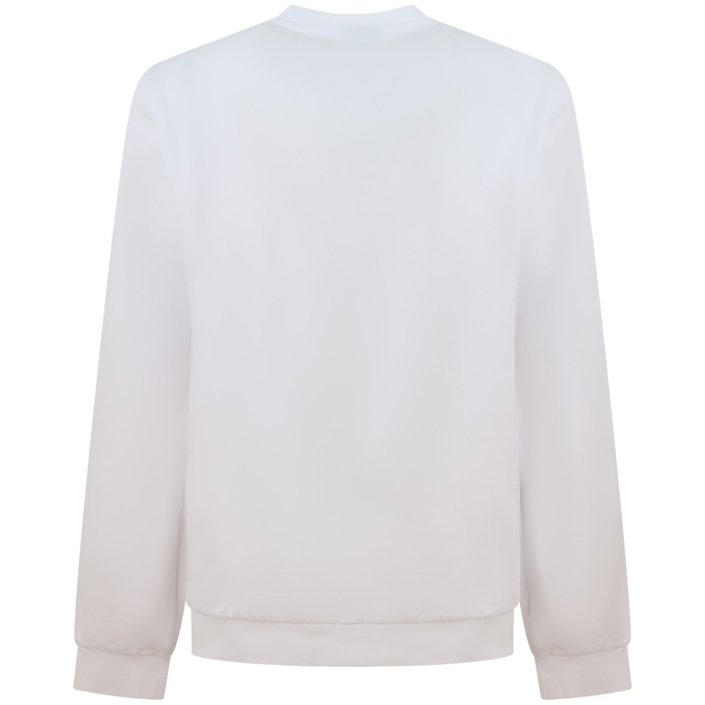 Felpa bianca per uomo