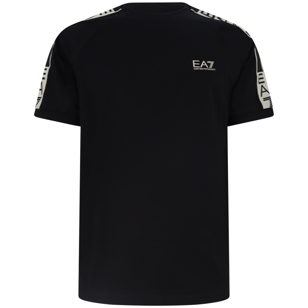 T-shirt nera per uomo