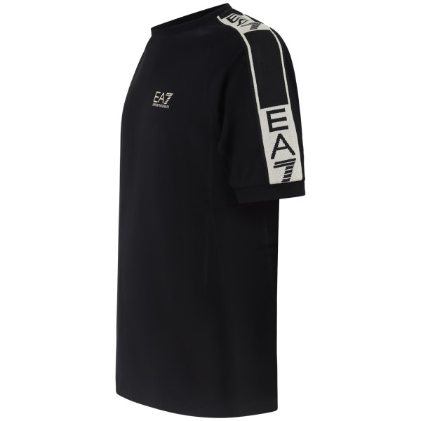 T-shirt nera per uomo