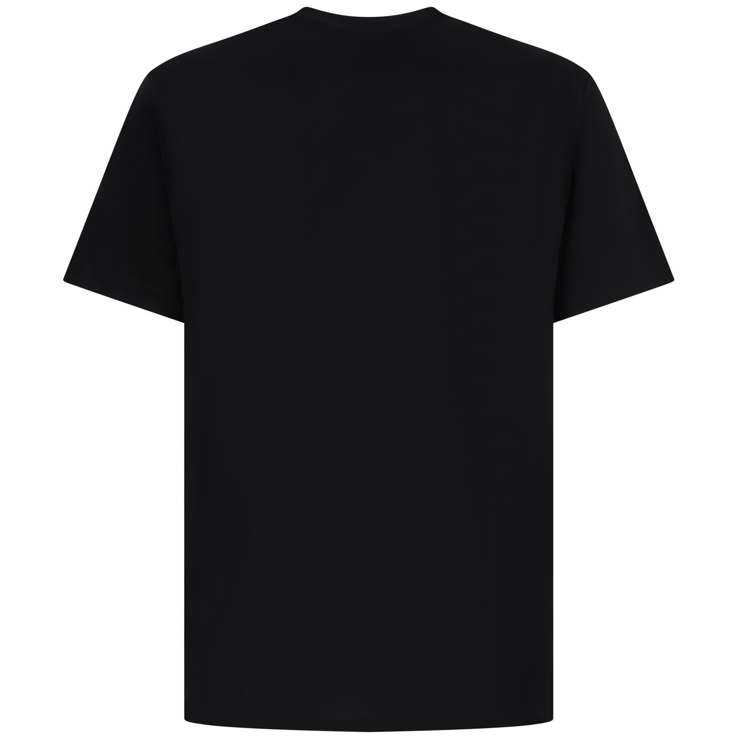 T-shirt nera per uomo 2