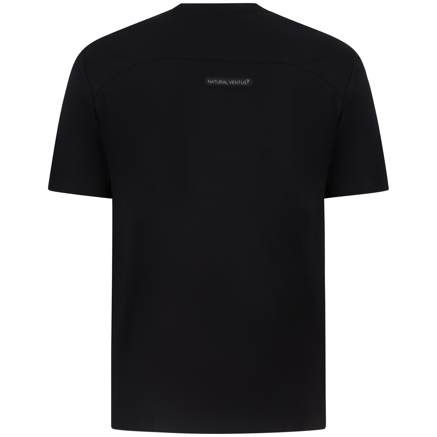 T-shirt nera per uomo 2