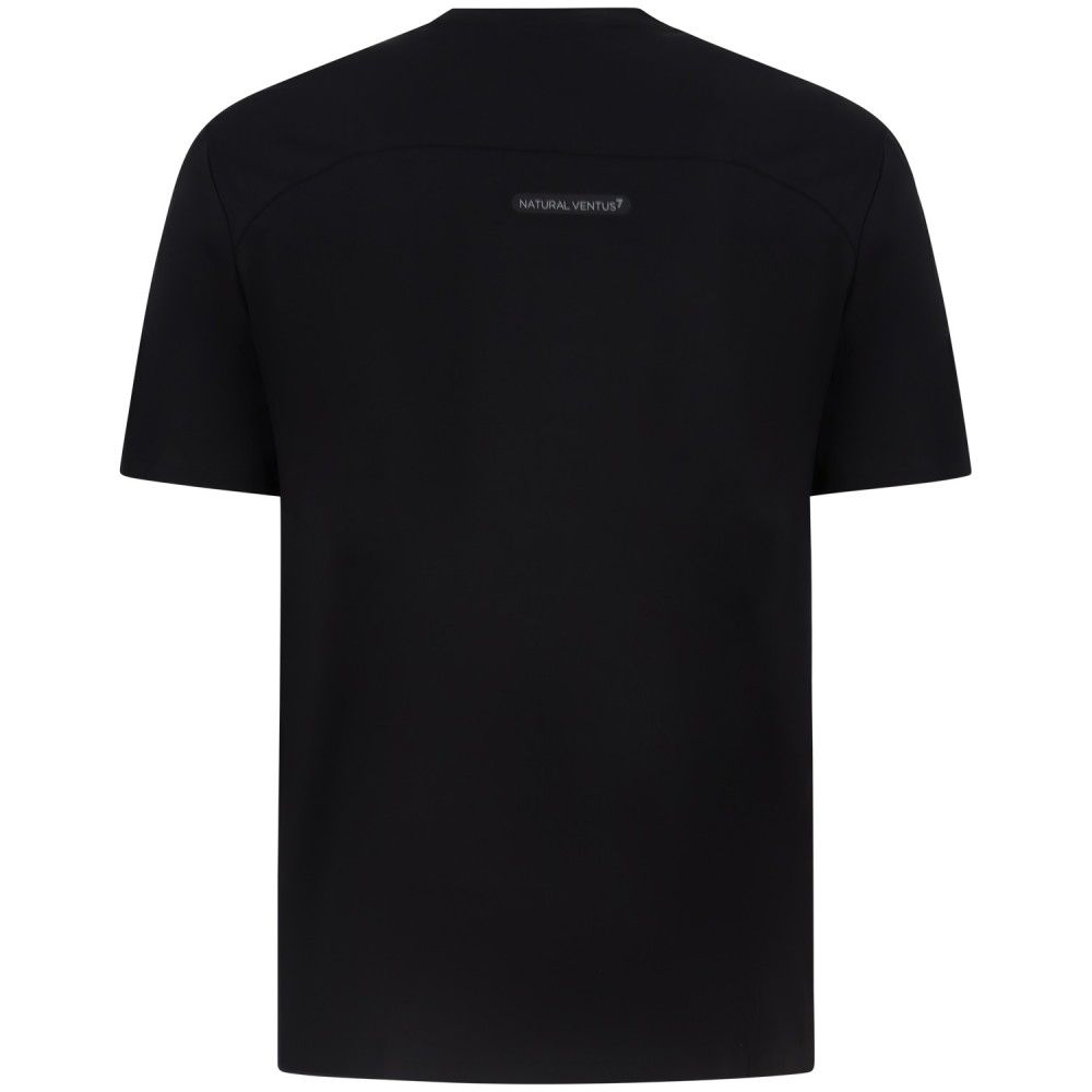 T-shirt nera per uomo