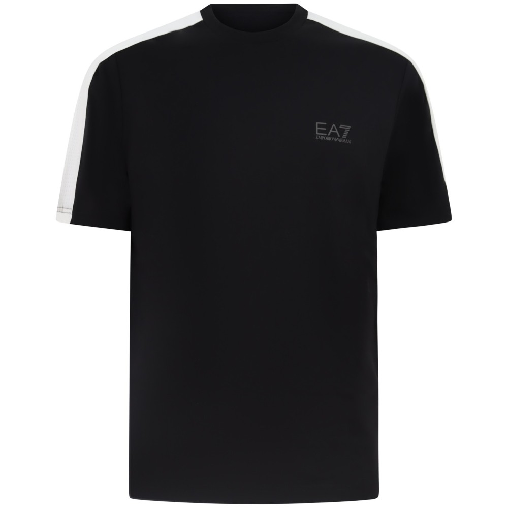 T-shirt nera per uomo