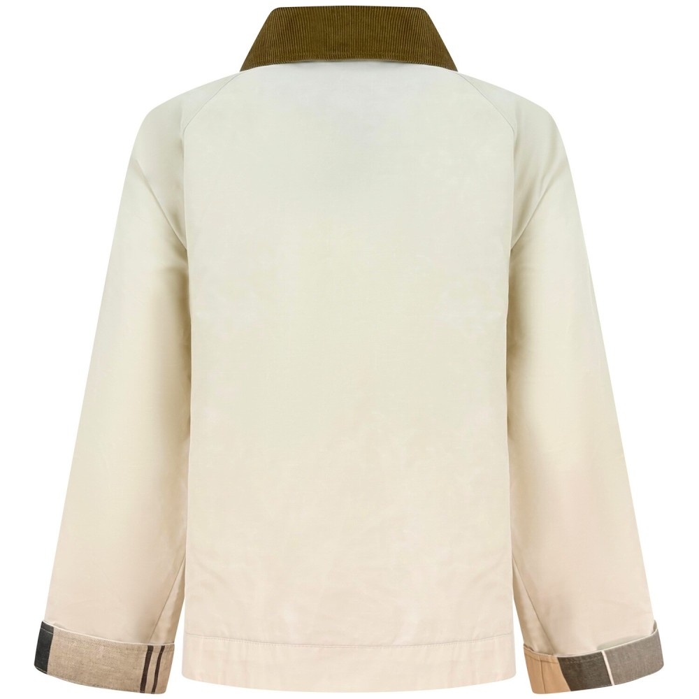 Giubbotto avorio per donna