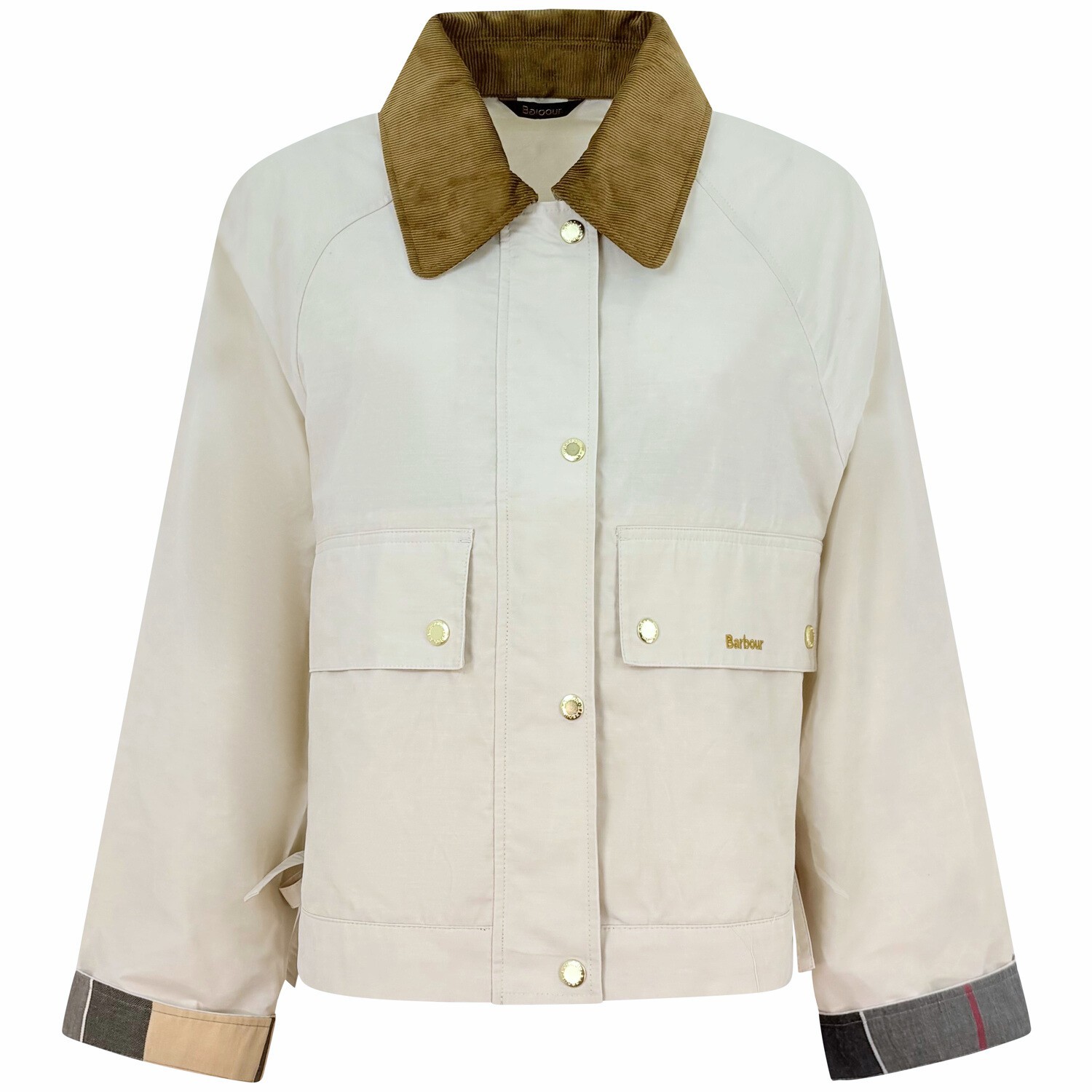 Giubbotto avorio per donna