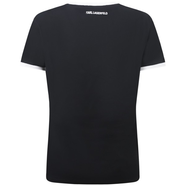 T-shirt nera per donna
