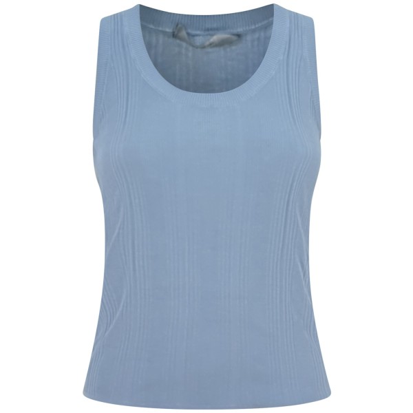 Canotta celeste per donna