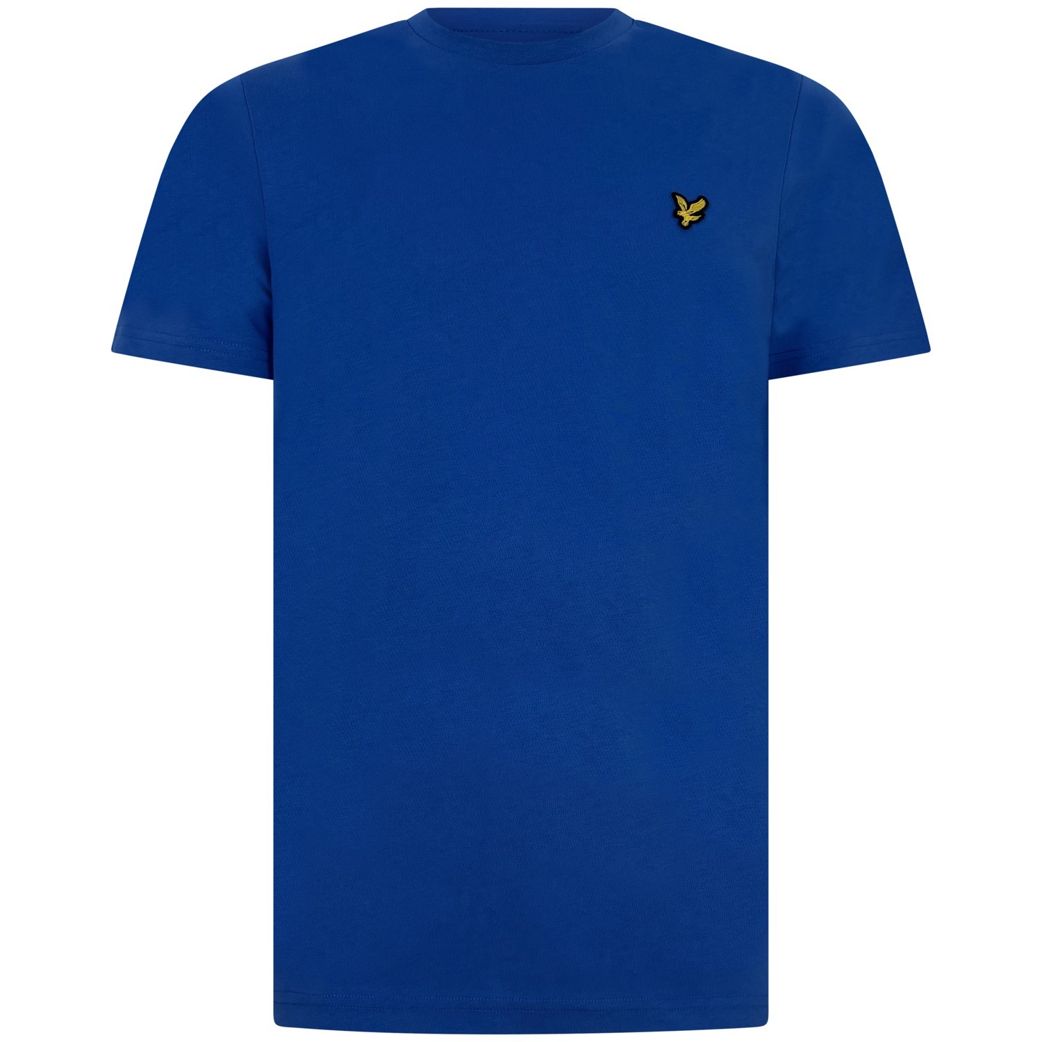 T-shirt azzurra con mini logo per uomo 2