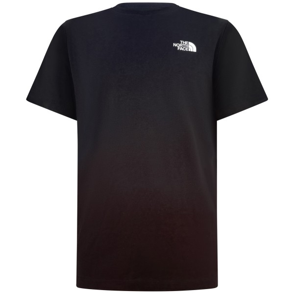 T-shirt nera con mini logo per uomo