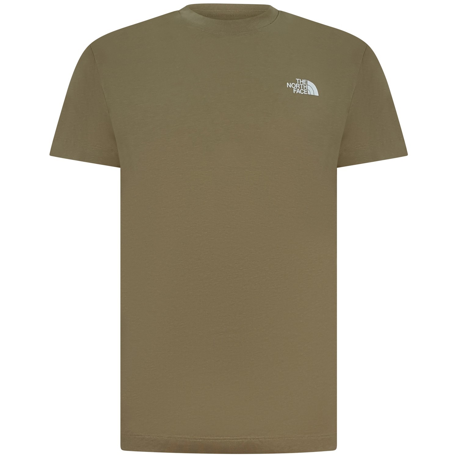 T-shirt beige con mini logo per uomo