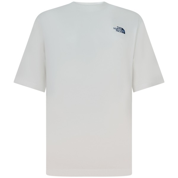 T-shirt bianca con logo per uomo