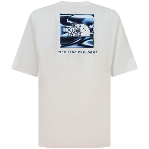 T-shirt bianca con logo per uomo