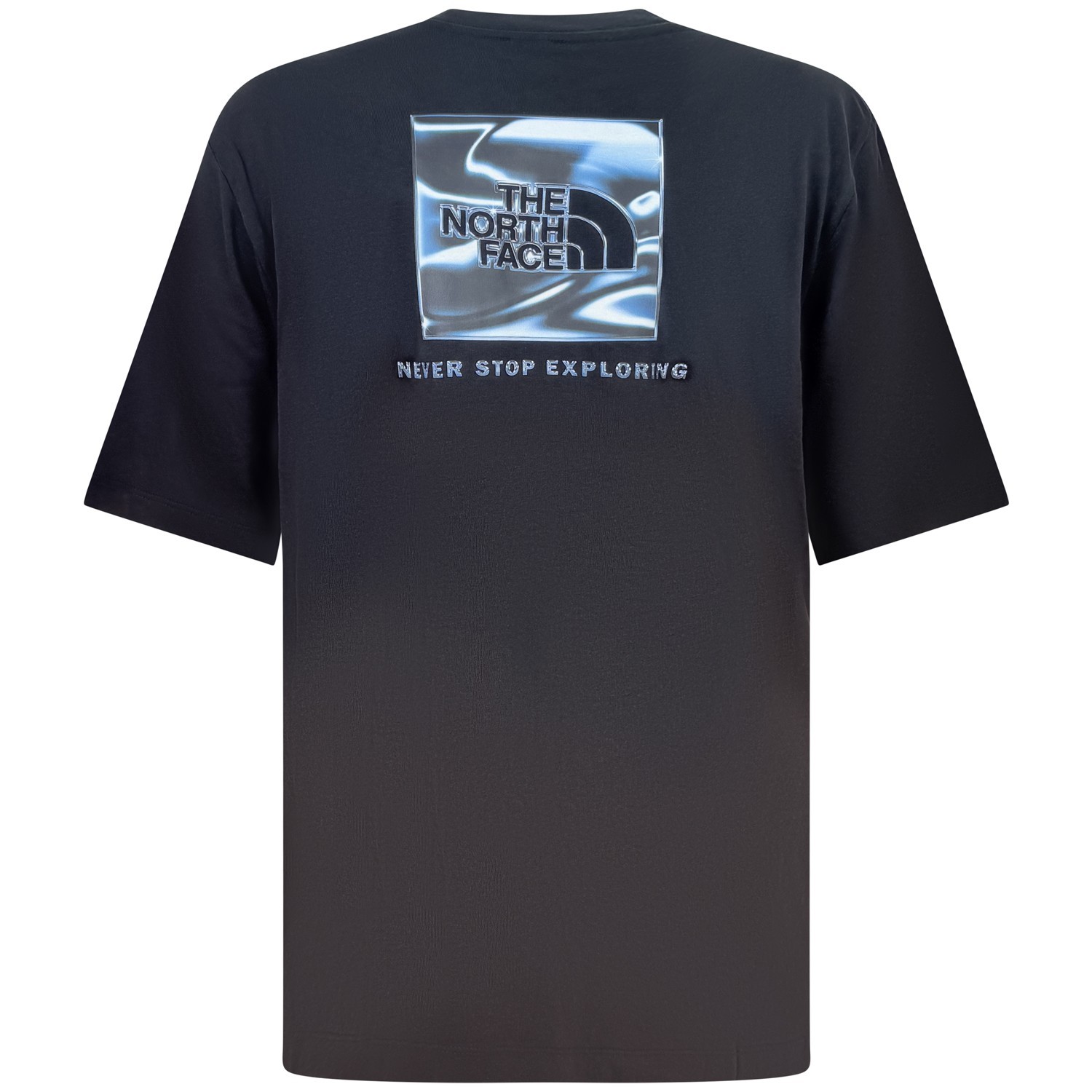 T-shirt nera con logo per uomo 2