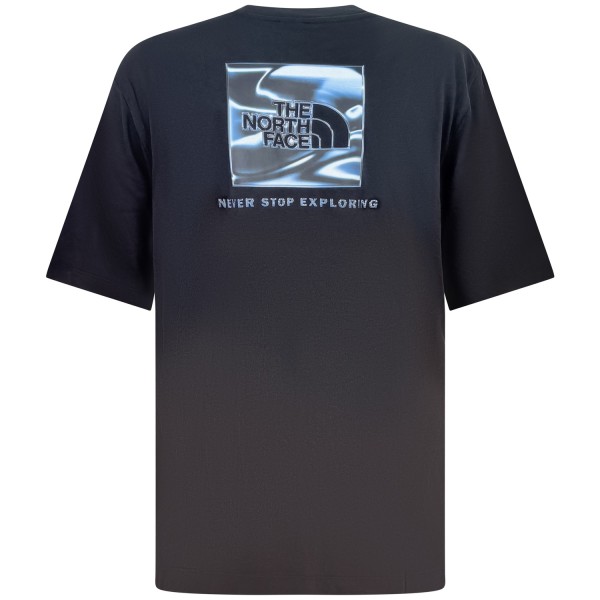 T-shirt nera con logo per uomo