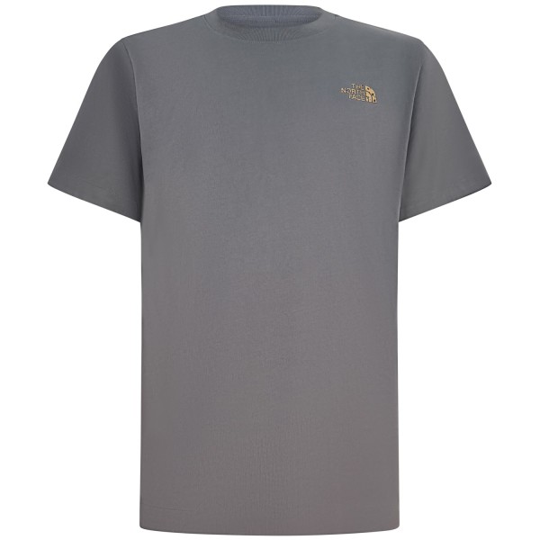 T-shirt grigia con logo per uomo