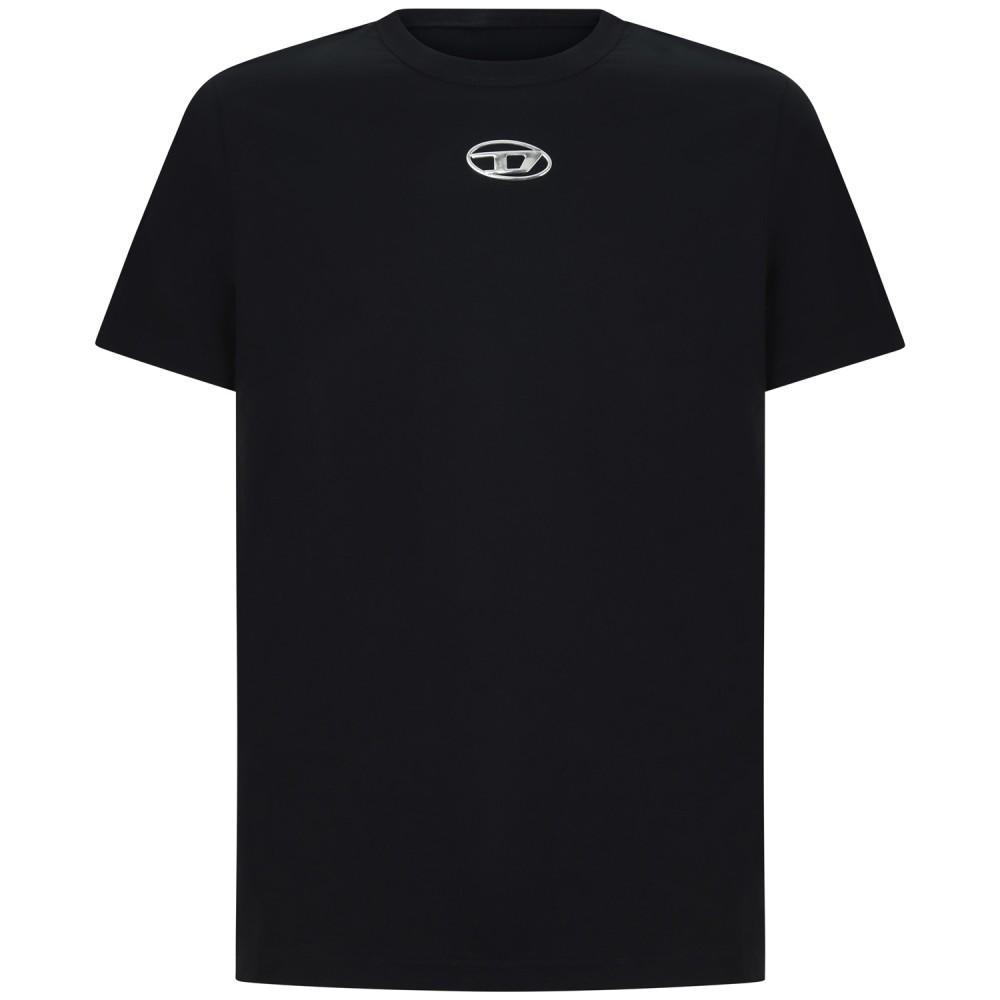 T-shirt nera per uomo